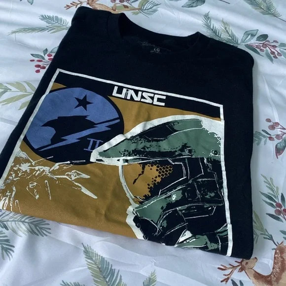 Men’s Halo Large T-shirt - Picture 1 of 4